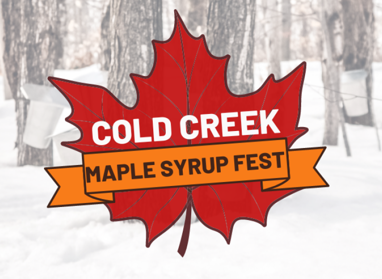 Cold Creek Maple Syrup Fest Banner